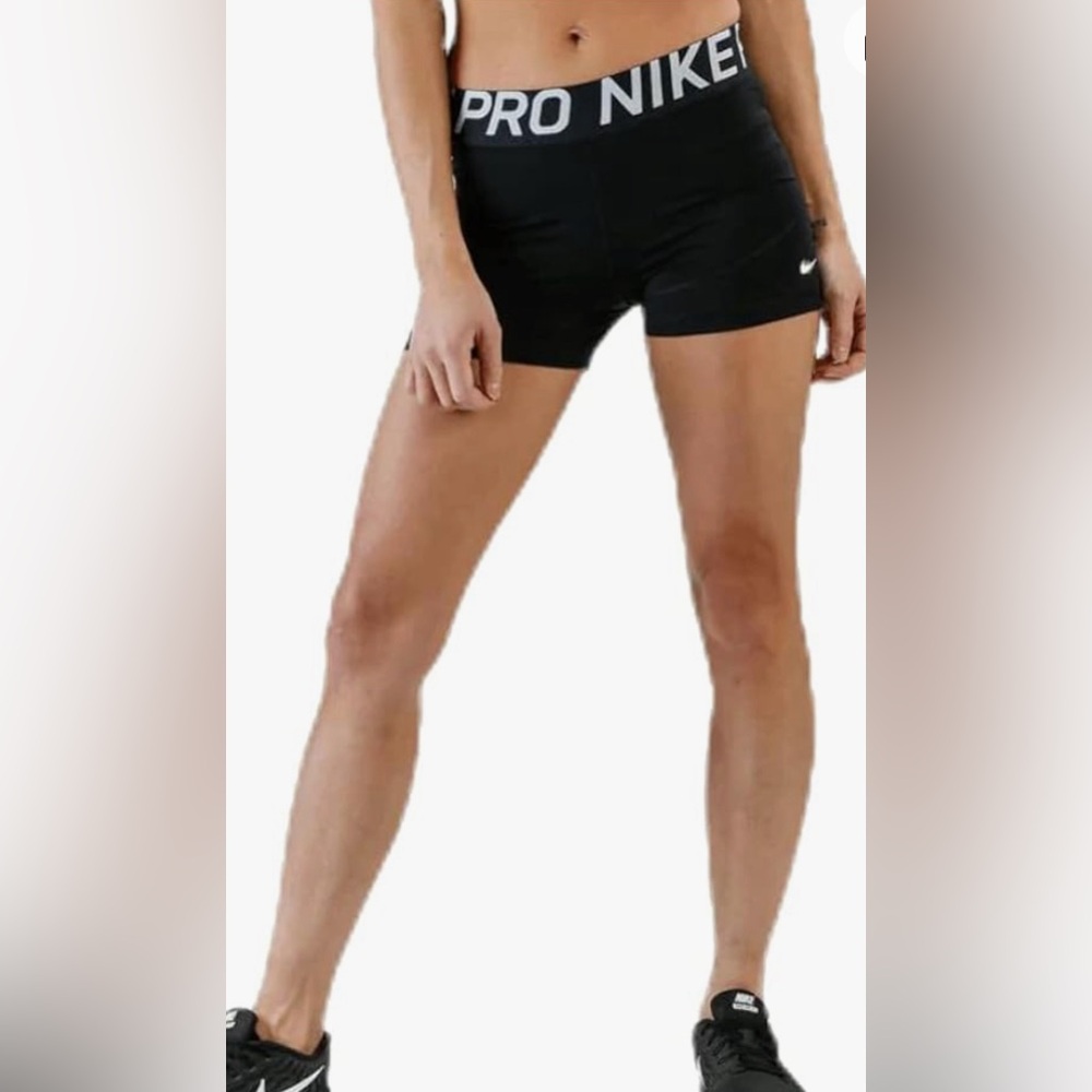 Nike Pro Black Spandex Volleyball Shorts | Size SP
